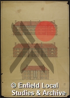 Plan of proposed flats at Barrowell Green