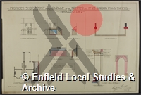 Plan of Proposed Shop front and Garage at Gordon Road