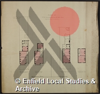 Plans of N.36 Lavender Road and N.41 Chase Side