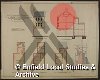 Plan of Proposed Shop at Church Street