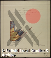 Plan of Shop in Southbury Road, corner of Ladysmith Road