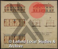Plan of Proposed Villas to be erected at Chesterfield Road