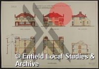 Plan of Proposed Villas to be erected at Clay Hill