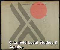 Map of Bombed Houses